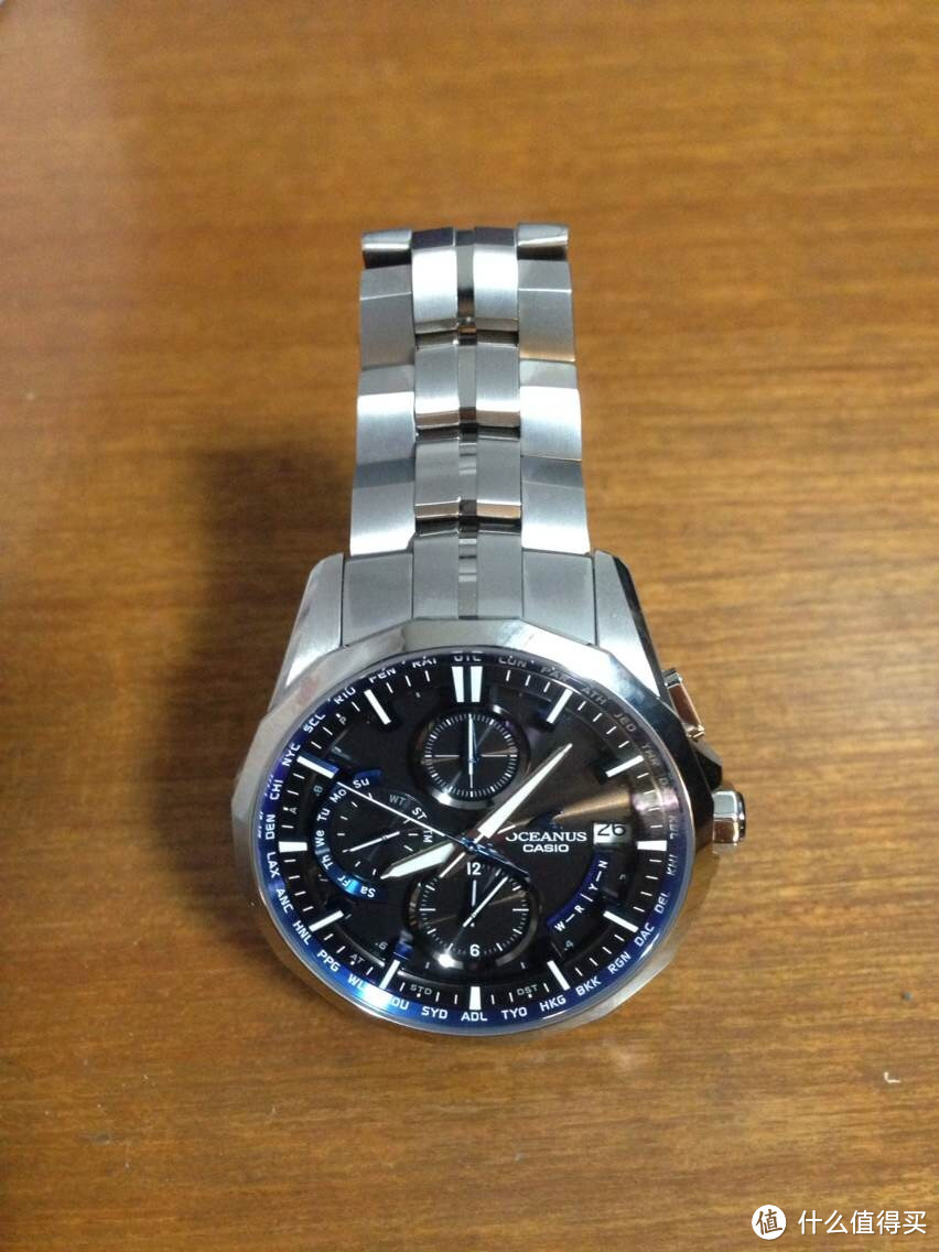 CASIO 卡西欧 OCEANUS MANTA 海神 OCW-S3000-1AJF 男士腕表