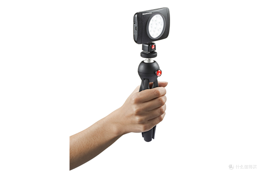 机顶的小型持续光源:Manfrotto 曼富图 推出 Lumie 系列 LED 补光灯