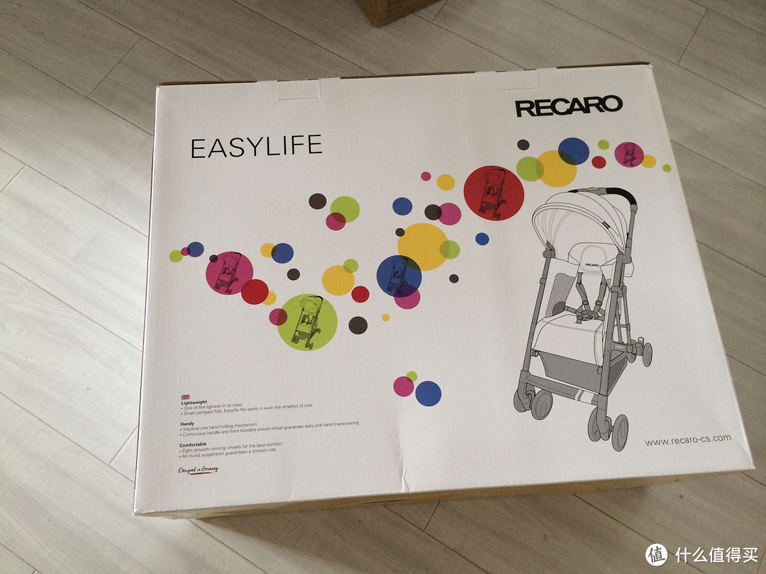 满足奶爸的热血赛车梦：日淘RECARO 瑞雷卡罗 Easylife秒收婴儿推车