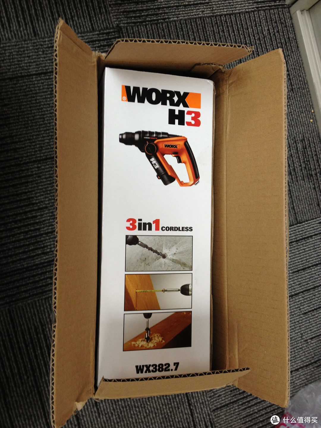 威克士WX382.7轻型充电电锤入手体验以及窗帘架安装注意事项
