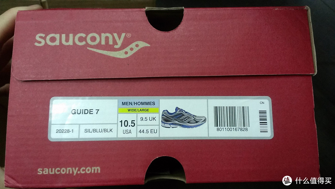 Saucony 圣康尼 Guide 7 跑鞋 （2E宽度）& Florsheim 富乐绅 Smart Touc 皮手套