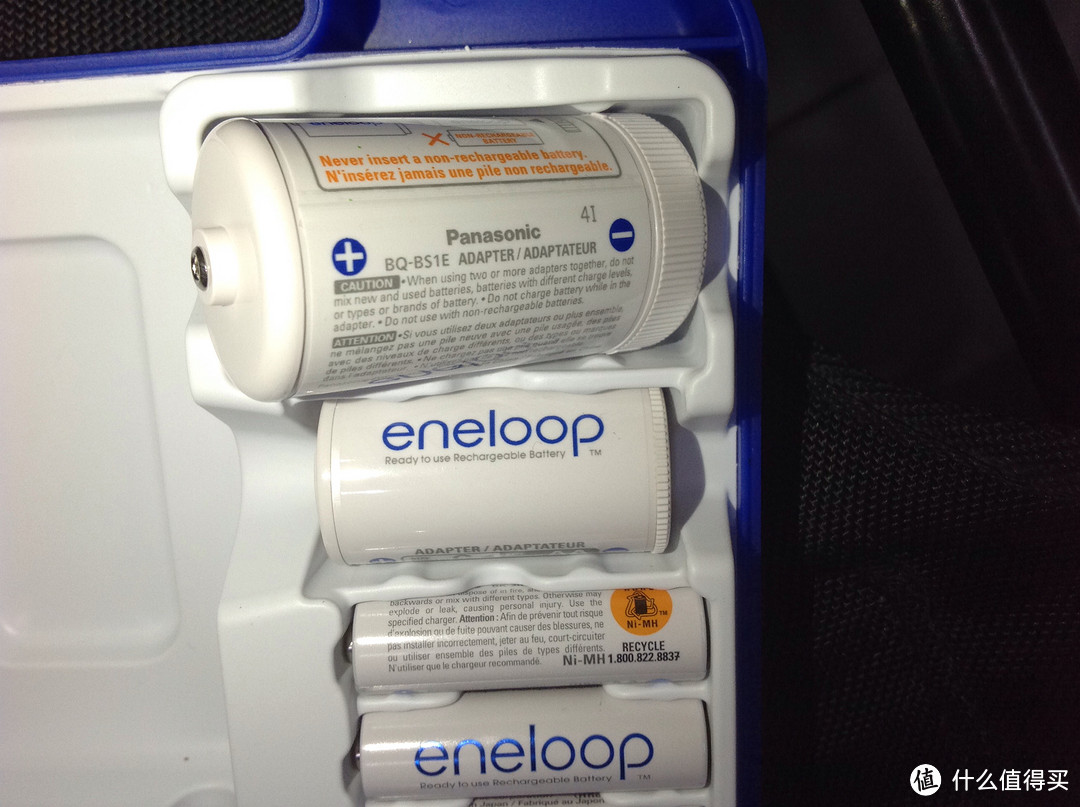 eneloop 爱乐普 充电电池套装、电池、转换筒、智能充电器体验