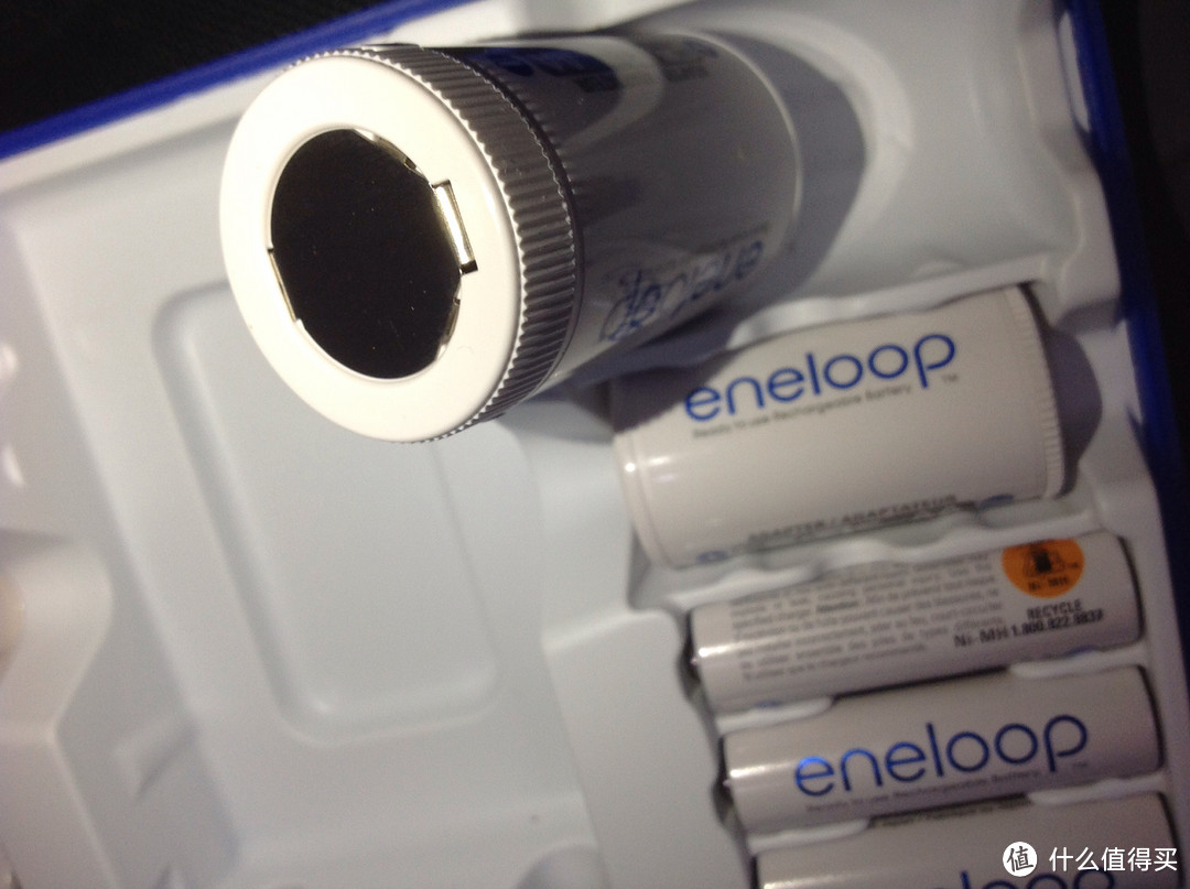 eneloop 爱乐普 充电电池套装、电池、转换筒、智能充电器体验