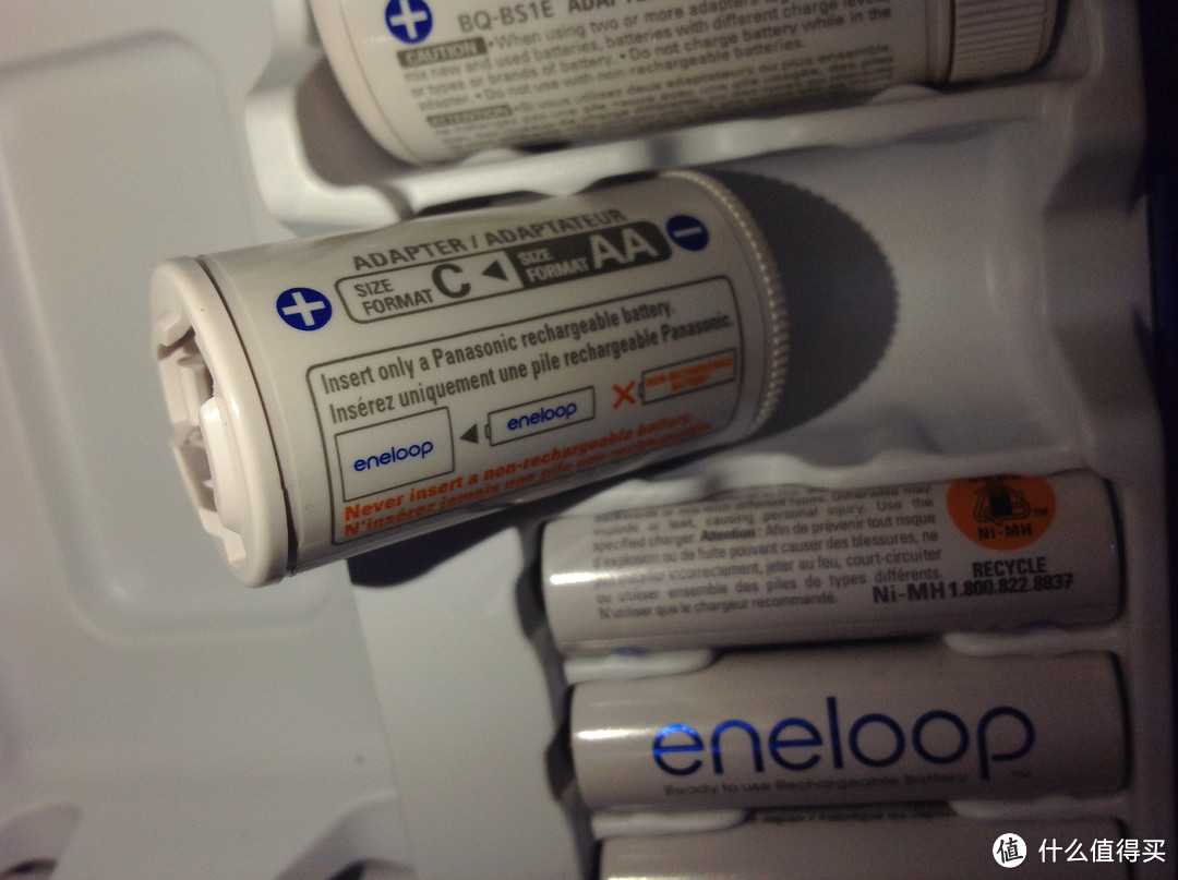 eneloop 爱乐普 充电电池套装、电池、转换筒、智能充电器体验