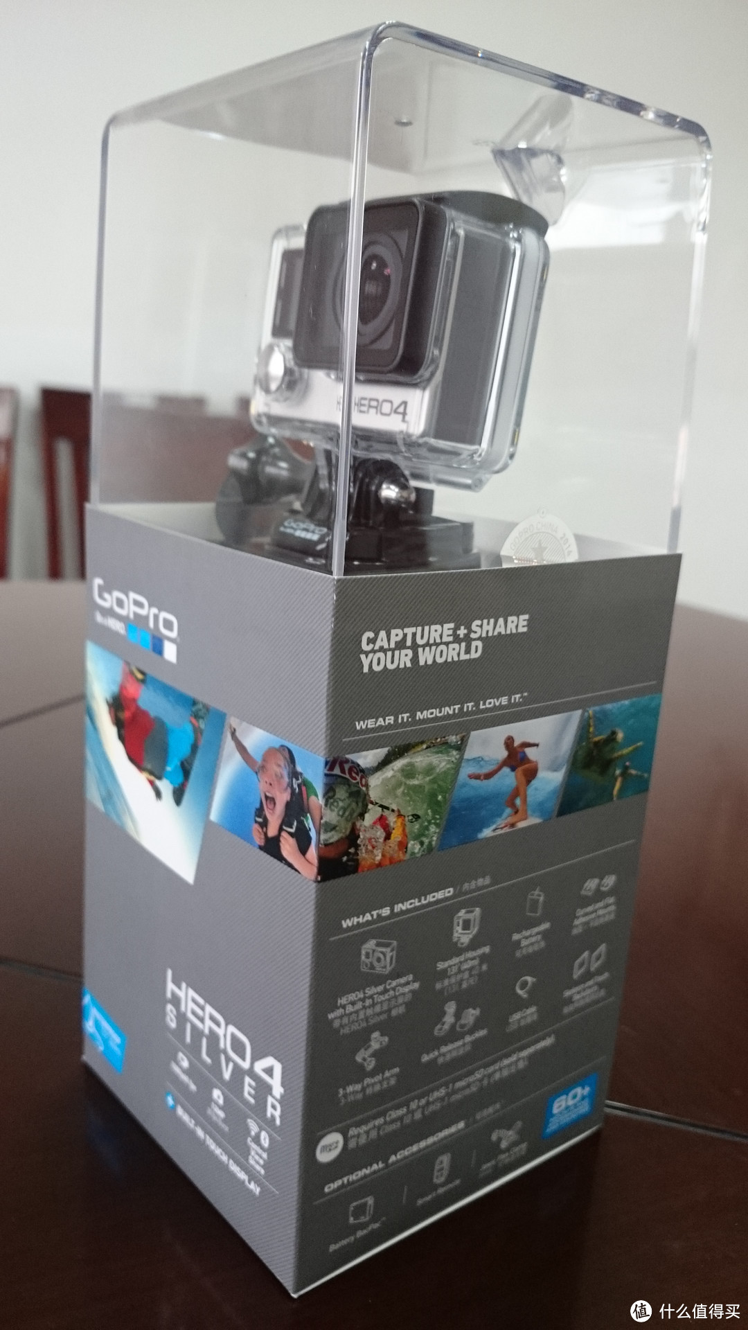 愿有新的出发：GoPro hero 4银色版开箱体验