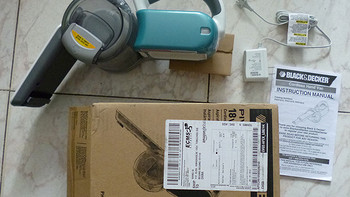 亚马逊直邮 Black & Decker 百得 PHV1810 18V手持无绳吸尘器 +PVA02 地板接管组 + 220V国内电源