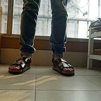 夏天の滋味：Birkenstock 勃肯男士 Milano SFB 凉鞋