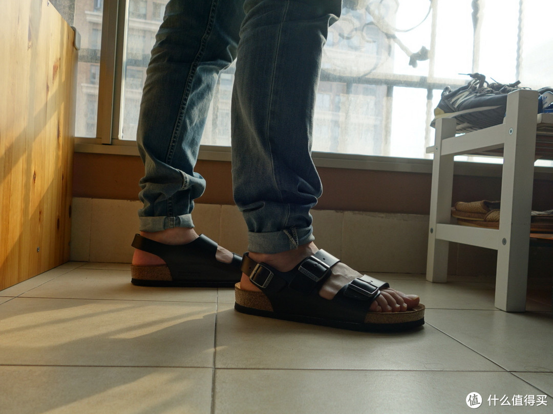 夏天の滋味：Birkenstock 勃肯男士 Milano SFB 凉鞋