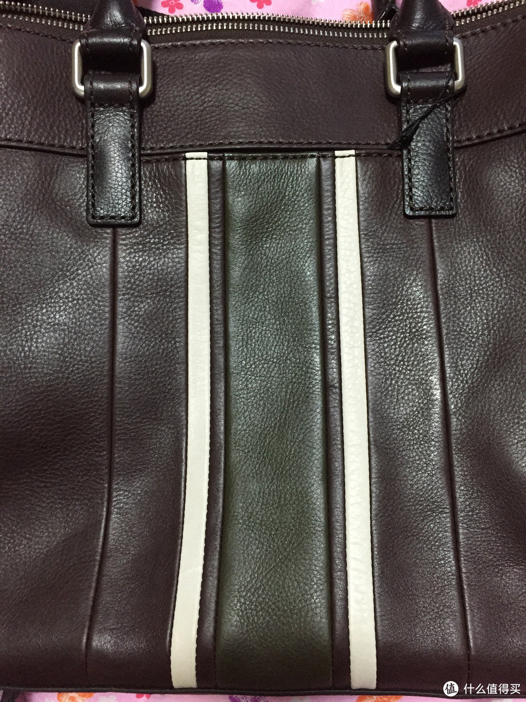 Fossil 化石 Mercer Snake Embossed TopZip Workbag 男士公文包