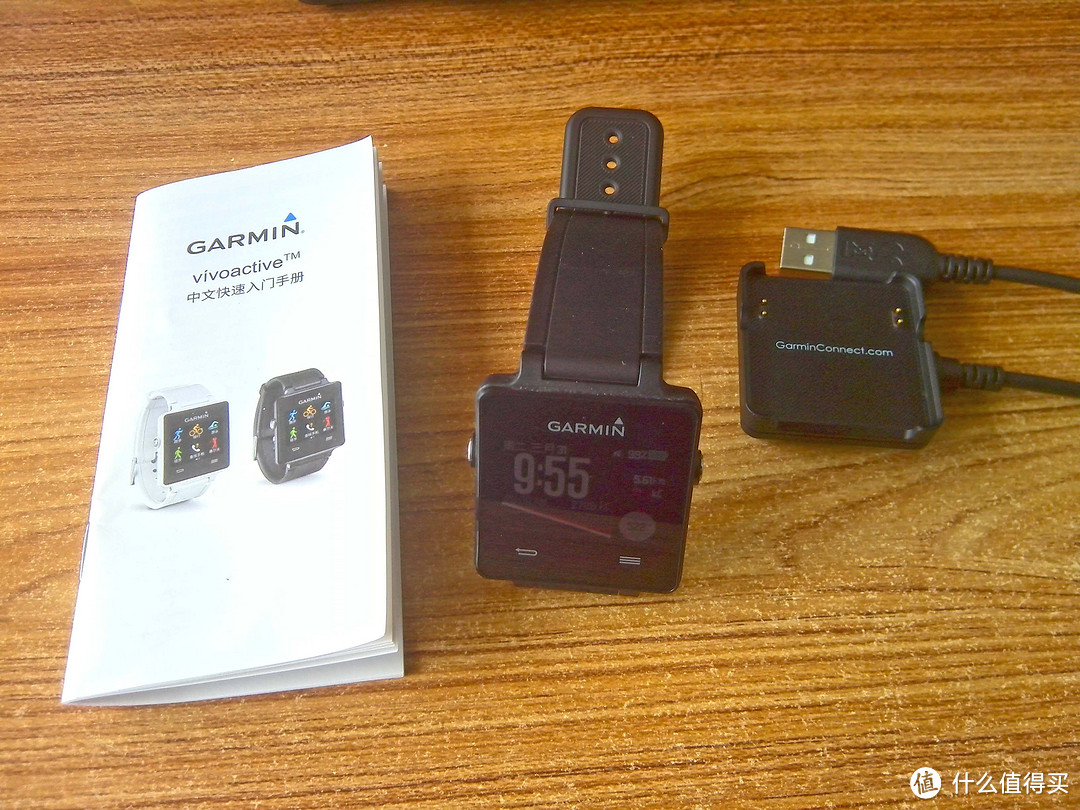 刚入手的Garmin 佳明 Vivoactive 智能运动手表