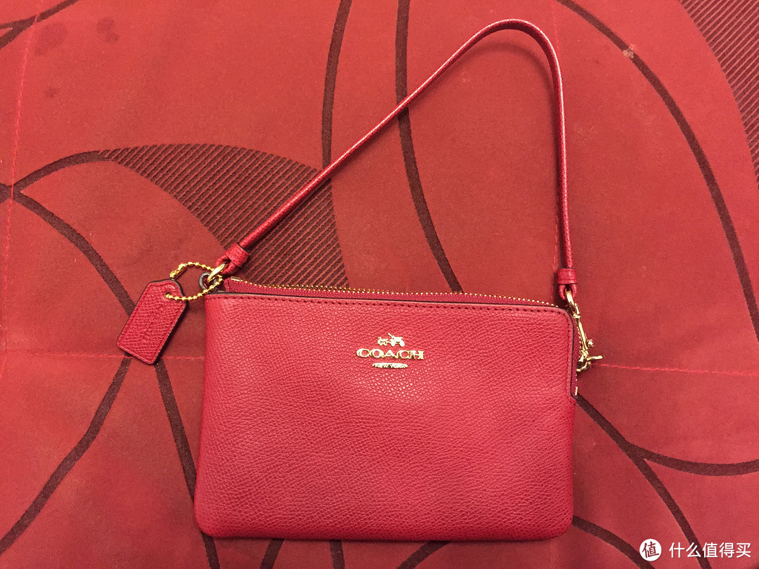 COACH 蔻驰 Bleecker Leather Mini Pocket Carryall 单肩包 & Box Program Txt 腕包