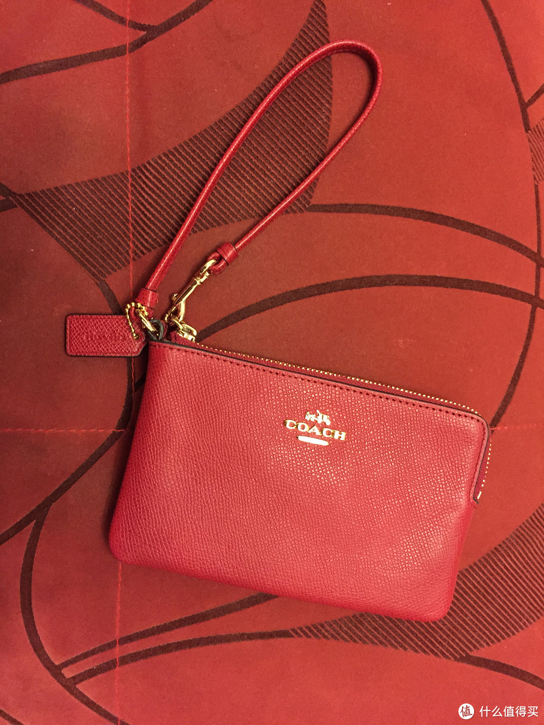 COACH 蔻驰 Bleecker Leather Mini Pocket Carryall 单肩包 & Box Program Txt 腕包