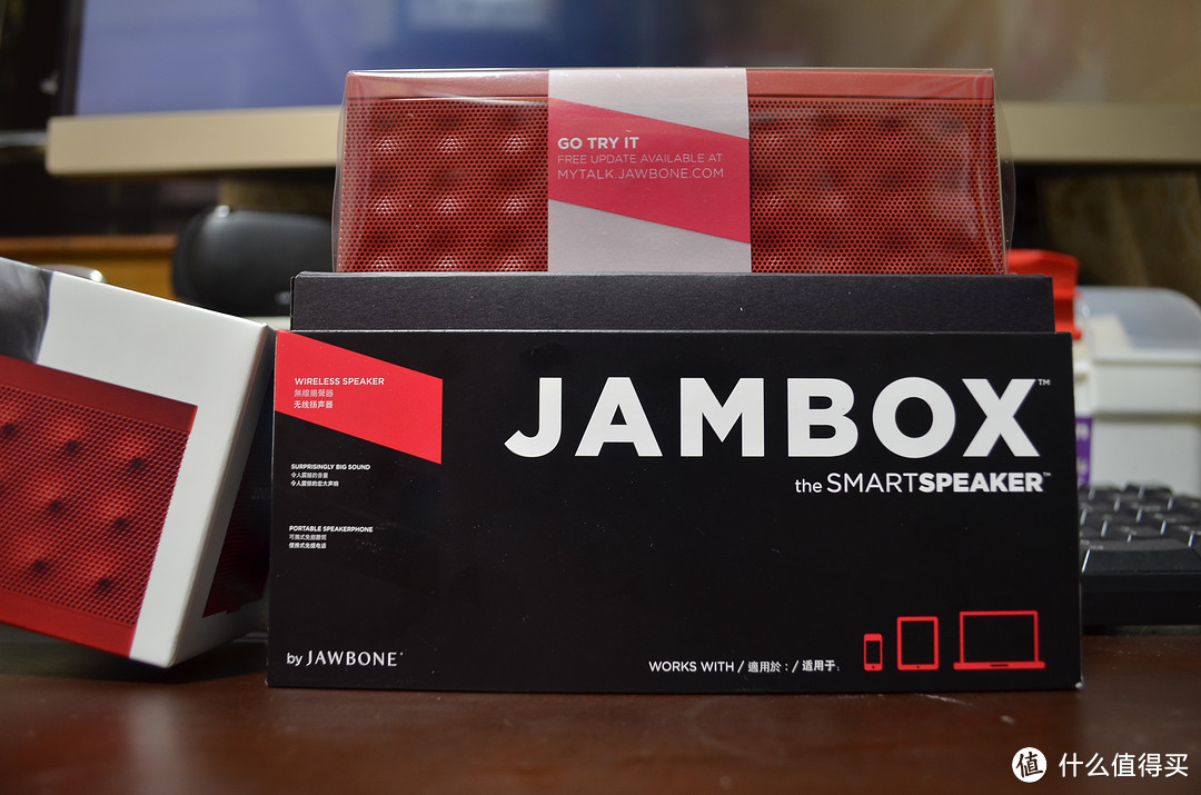 再来细细感受 JAWBONE 卓棒 JBE03-CN JAMBOX 蓝牙音箱