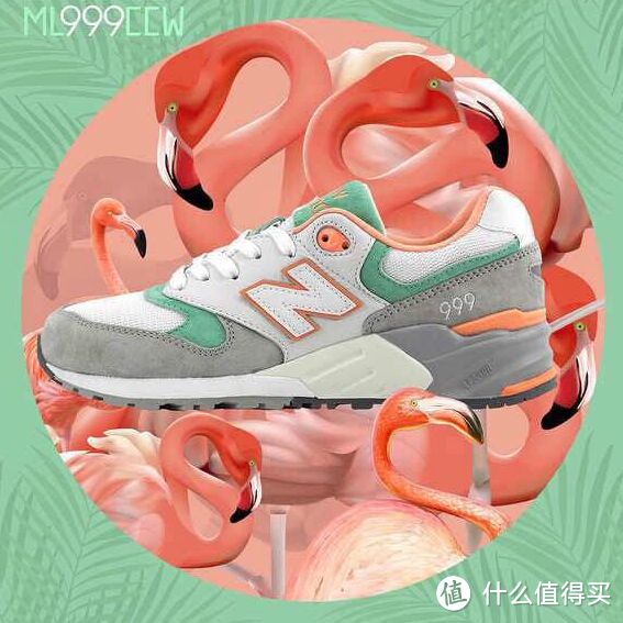 New Balance 新百伦 “Flamingo” 主题 ML999CCW 复古鞋