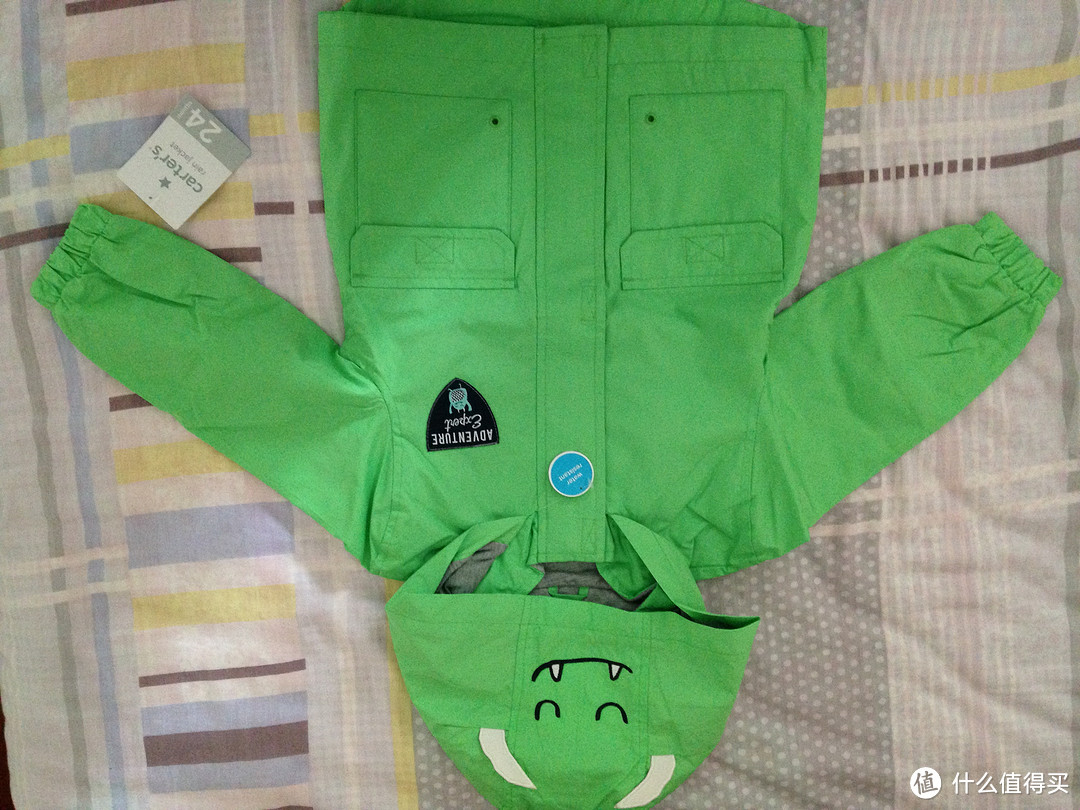 Carter's 卡特 Baby-Boys Infant Monster Raincoat 男婴小怪物雨衣