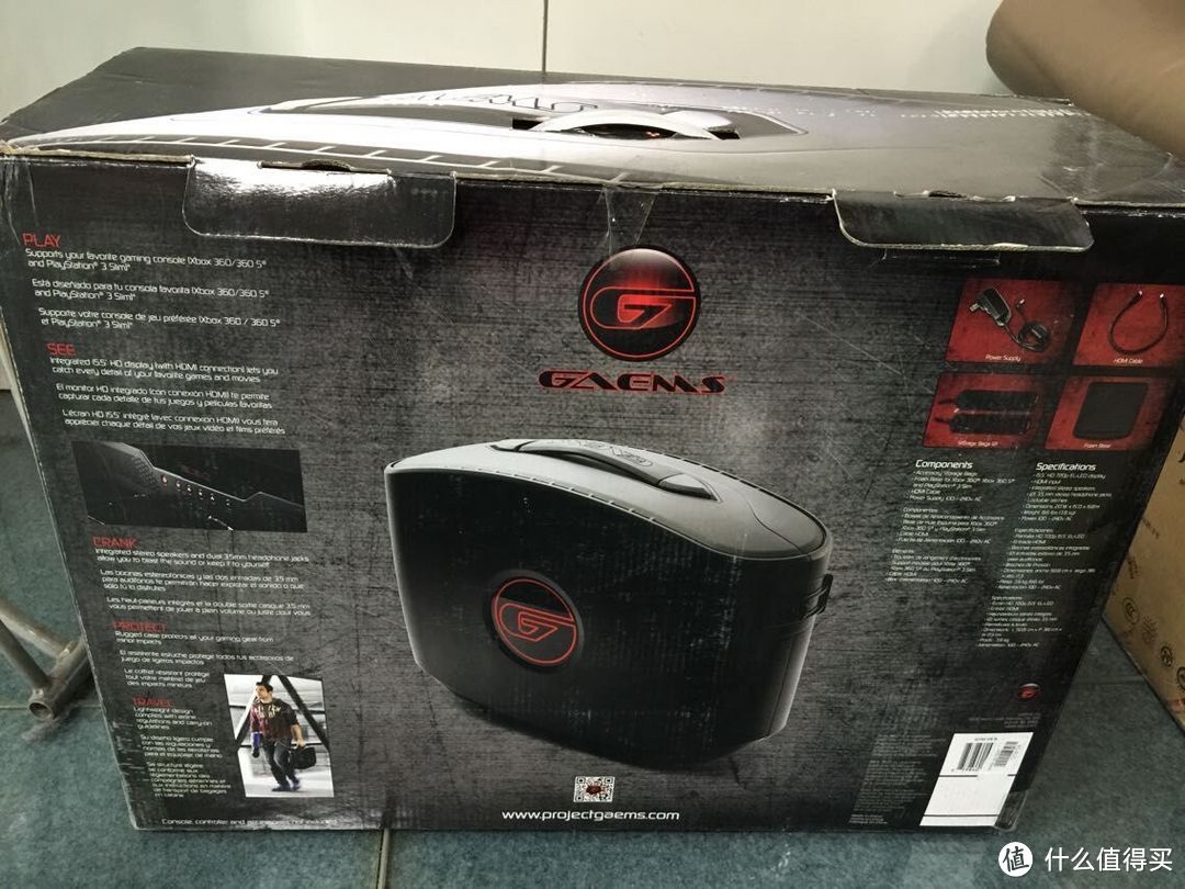 TrekStor 泰克思达 G155 GAEMS 15.5英寸便携移动液晶显示器