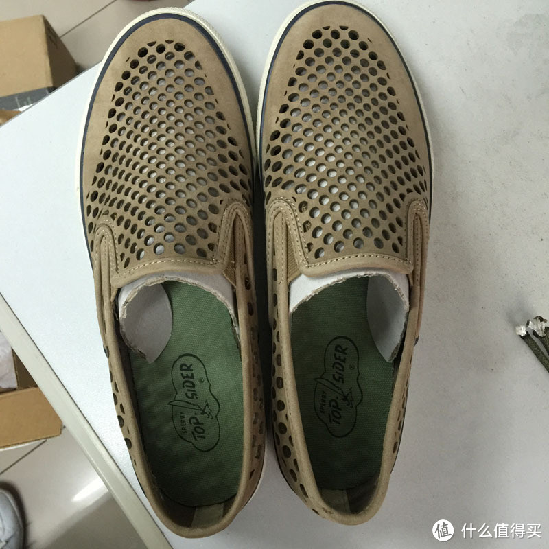 【真人秀】6PM购买SPERRY TOP-SIDER CVO Laser Perf 真皮休闲鞋