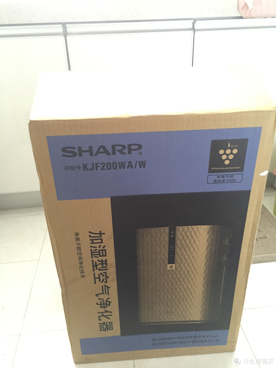 SHARP 夏普 KC-W200SW 空气净化器 使用感受