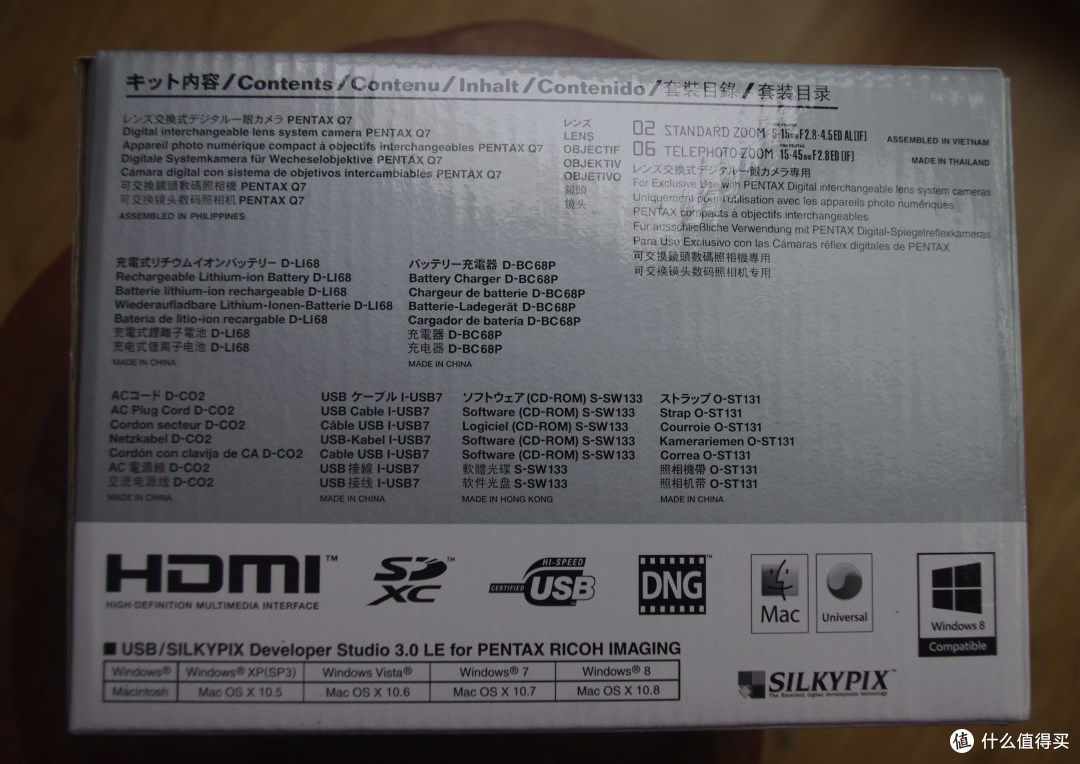 小玩具:PENTAX 宾得 Q7 双头套装
