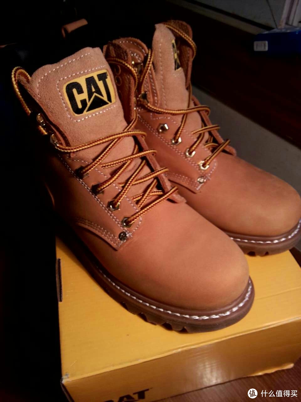 来自大洋彼岸的拖拉机：Caterpillar 卡特彼勒 2nd Shift 6" Plain Soft Toe Boot 经典大黄靴入手记