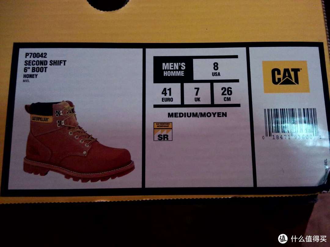 来自大洋彼岸的拖拉机：Caterpillar 卡特彼勒 2nd Shift 6" Plain Soft Toe Boot 经典大黄靴入手记