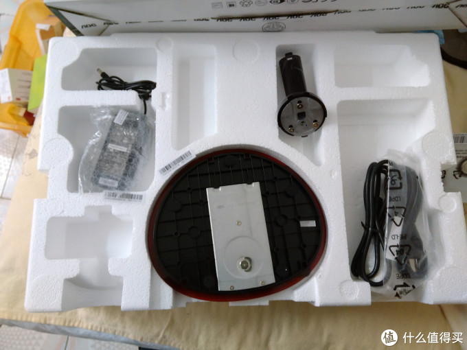 AOC 冠捷 M2461FW 显示器开箱简测