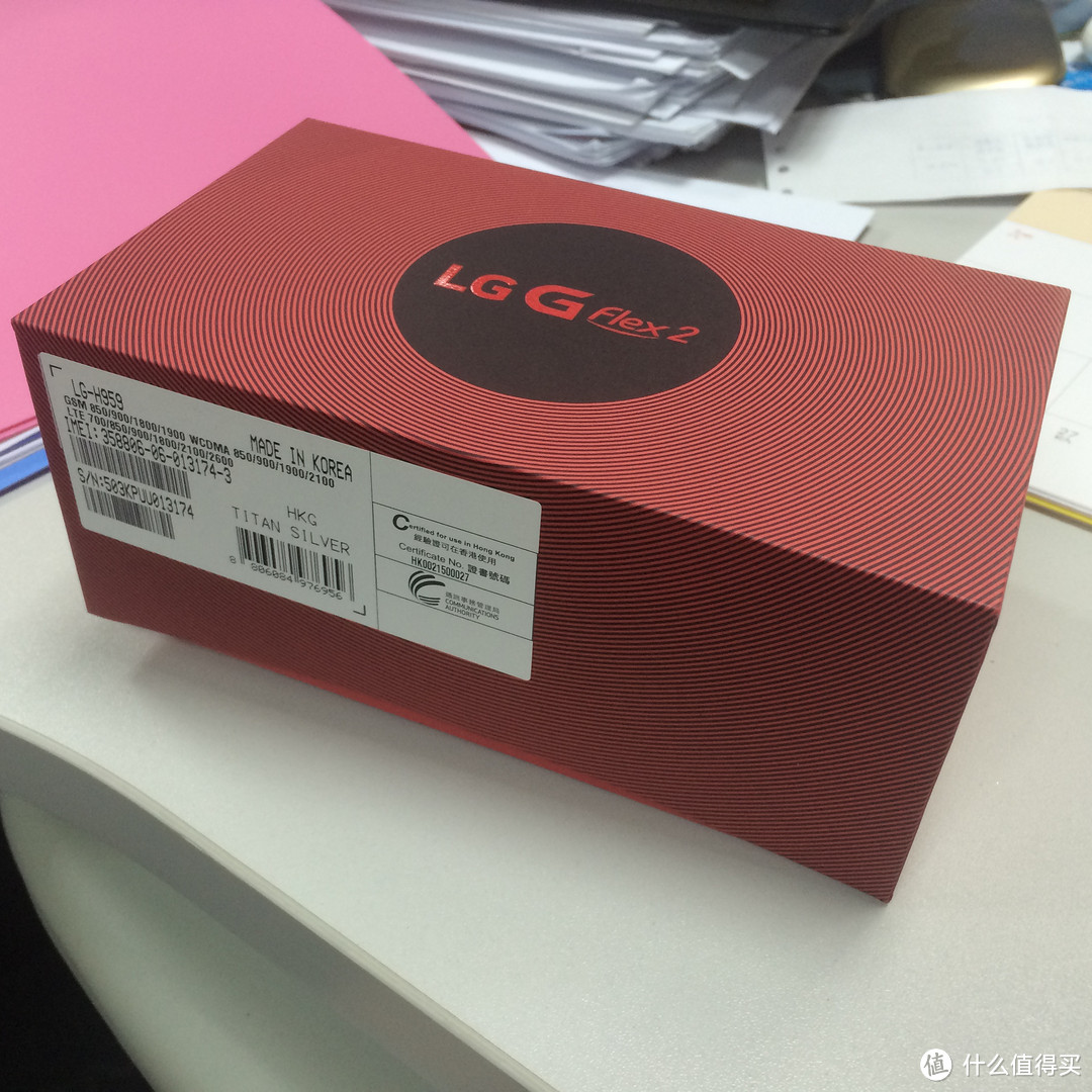 苏宁香港旗舰店入手 LG G Flex 2 柔性机身手机