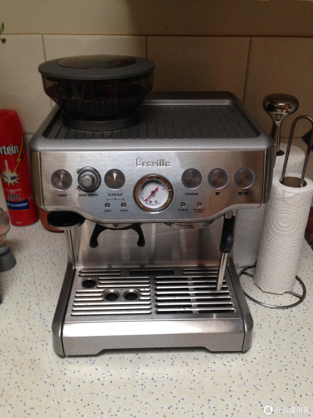 咖啡初入门：Breville 铂富 Barista Express RM-BES870XL 半自动咖啡机