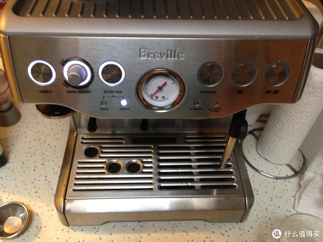 咖啡初入门：Breville 铂富 Barista Express RM-BES870XL 半自动咖啡机