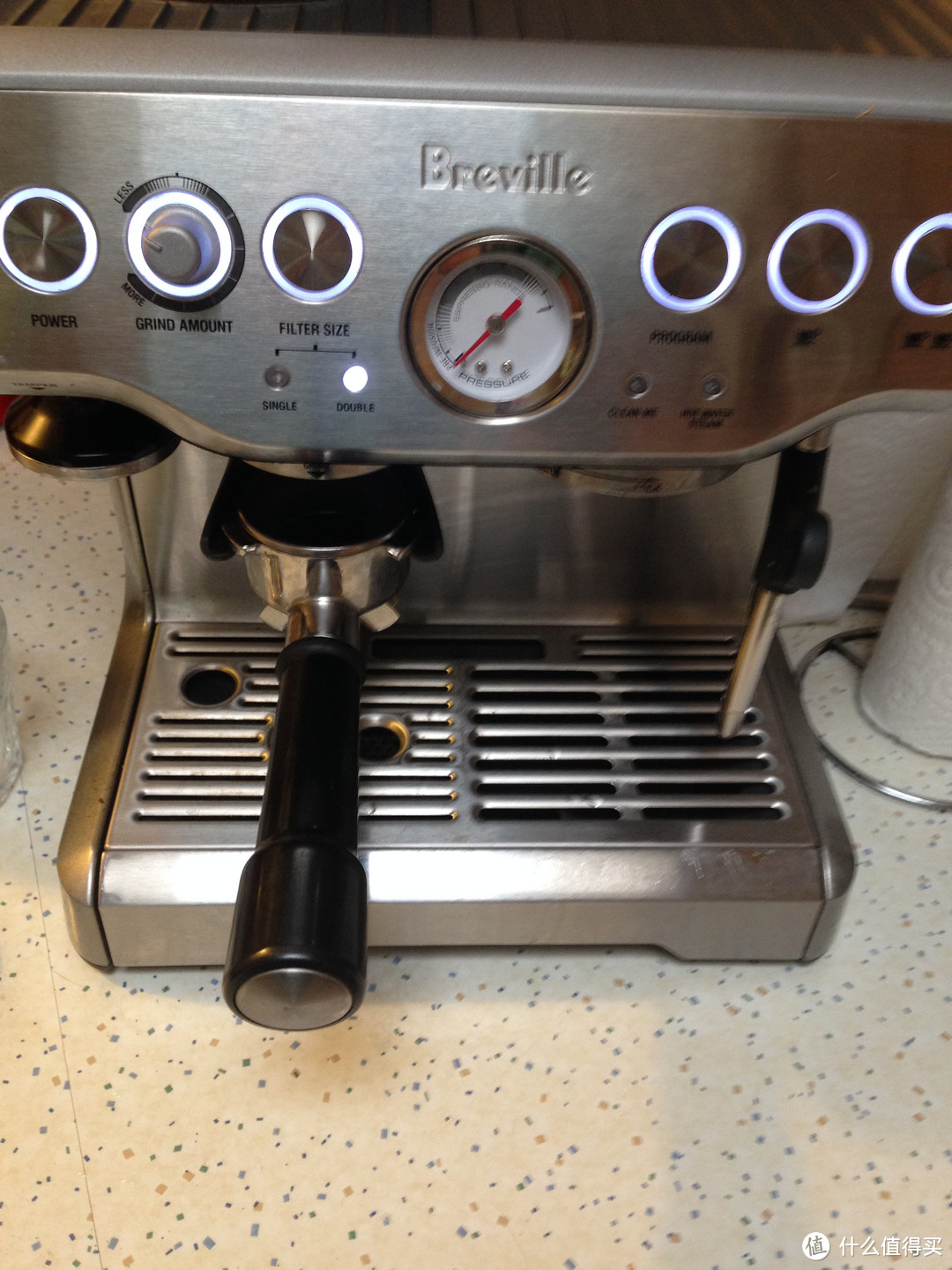 咖啡初入门：Breville 铂富 Barista Express RM-BES870XL 半自动咖啡机