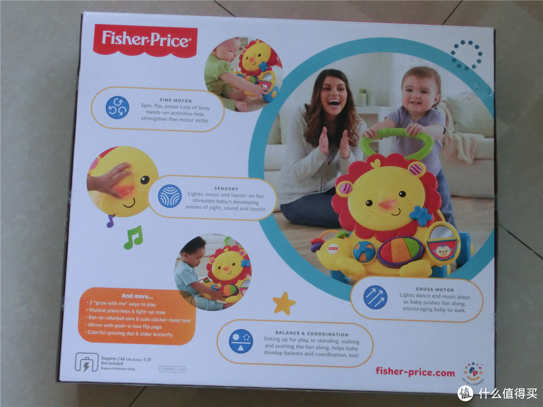 Fisher Price 费雪 多功能狮子学步车Y9854