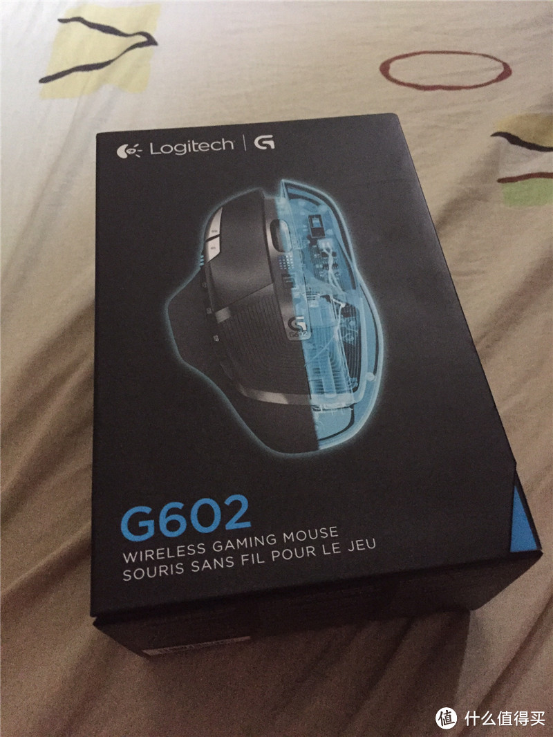 台式也爱无线！ Logitech 罗技 G602 鼠标开箱附与G502对比