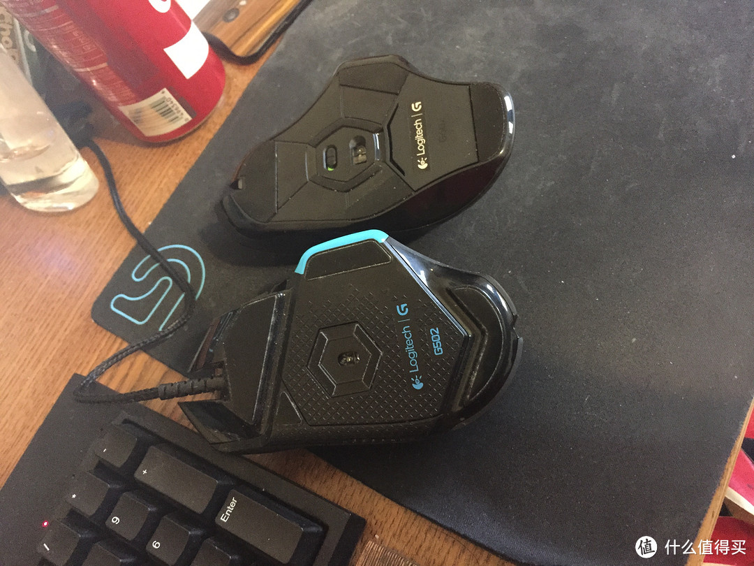 台式也爱无线！ Logitech 罗技 G602 鼠标开箱附与G502对比