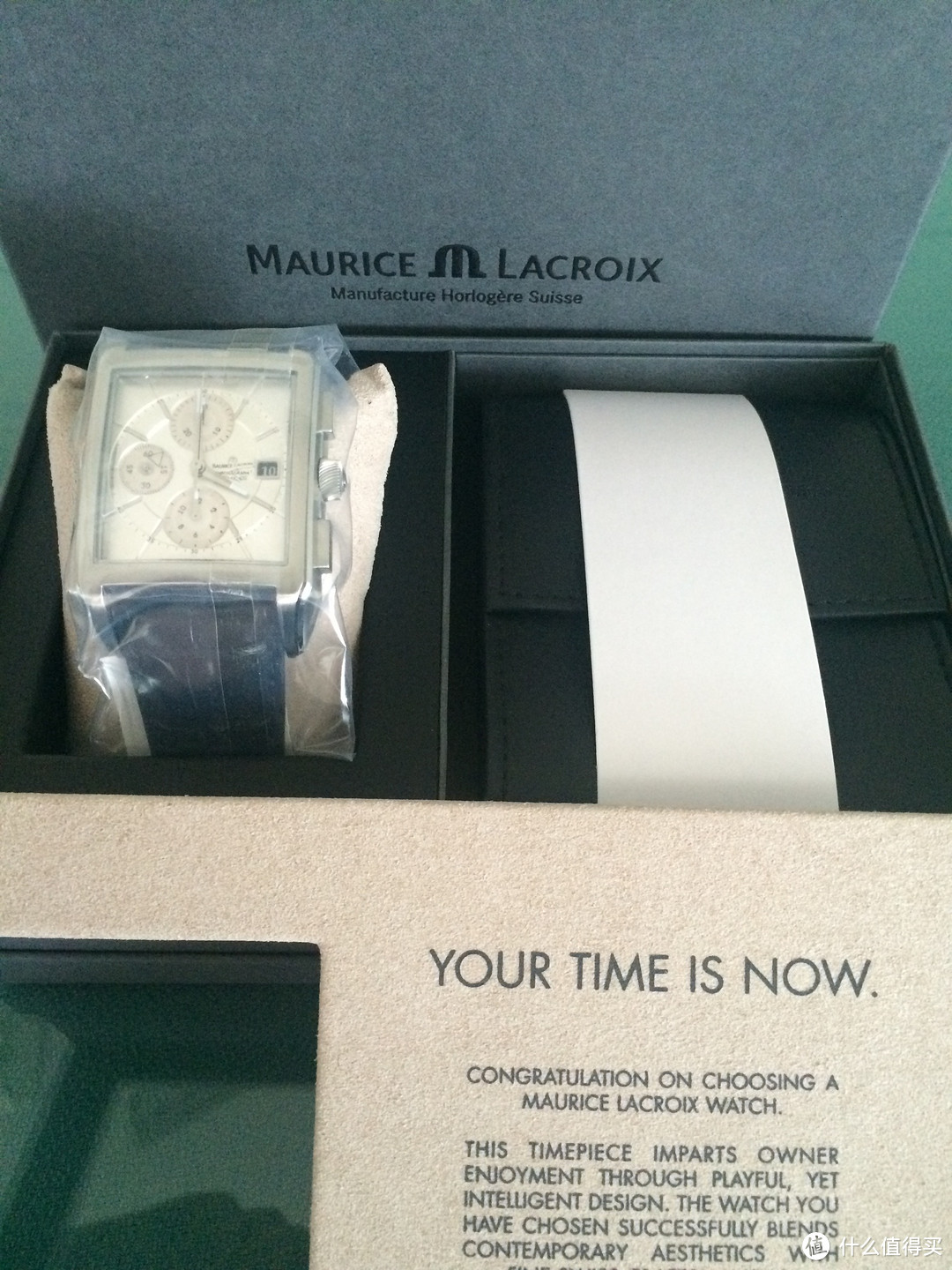 Maurice Lacroix 艾美 Pontos 奔涛系列 PT6197-SS001-130 自动机械计时腕表