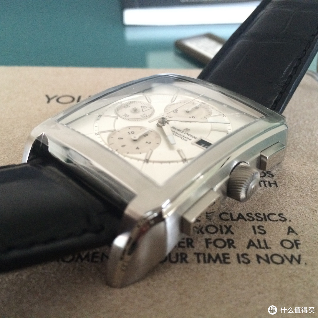 Maurice Lacroix 艾美 Pontos 奔涛系列 PT6197-SS001-130 自动机械计时腕表