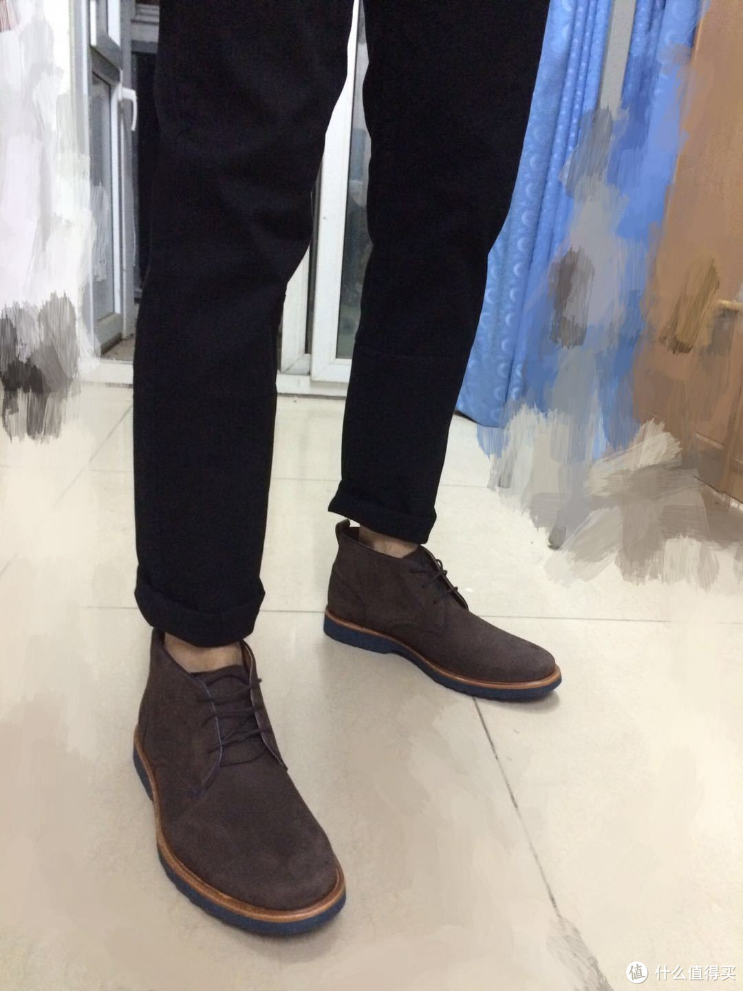 亚马逊海外购直邮中国 Clarks 其乐 Fulham High Boot 超轻男靴