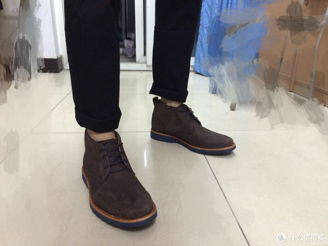 亚马逊海外购直邮中国 Clarks 其乐 Fulham High Boot 超轻男靴