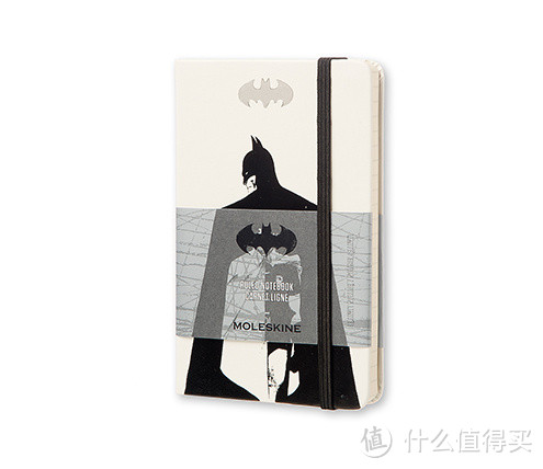 金属点缀附送贴纸：MOLESKINE x 华纳兄弟 Batman蝙蝠侠主题 限量款记事本上市