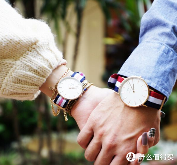 简约学院风：Daniel Wellington 丹尼尔•惠灵顿 腕表