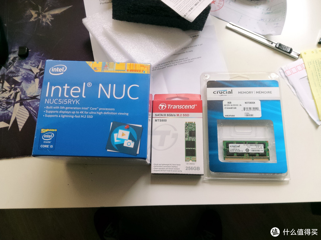 第一时间入手intel Next Unit of Computing 5I5RYK 桌面miniPC