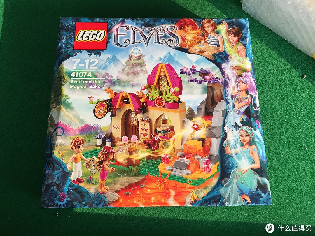 【众测-smzdm】LEGO 乐高 41074 Elves精灵系列 （火之精灵）阿莎莉和魔幻烘焙屋