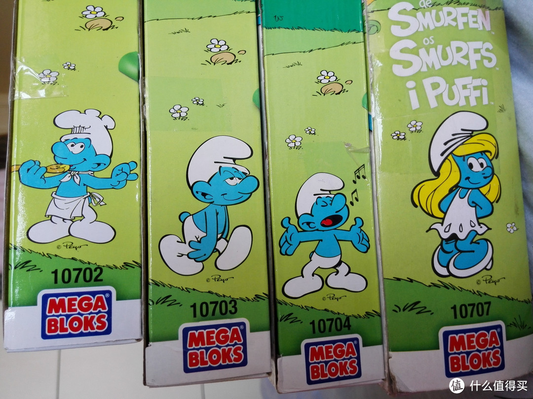 美亚购入 MEGA BLOKS 美高 蓝精灵系列之蓝妹妹 Smurfette