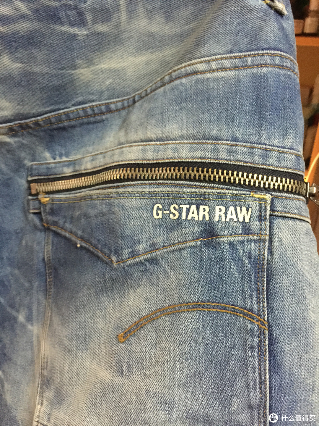 不常见的36码：G-star官网 ARC ZIP 3D LOOSE TAPERED 牛仔裤