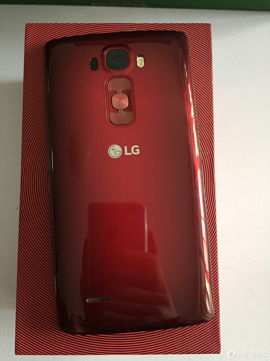 wonderful？弯的Phone！苏宁海外购入手 LG G FLEX 2（骚红）开箱