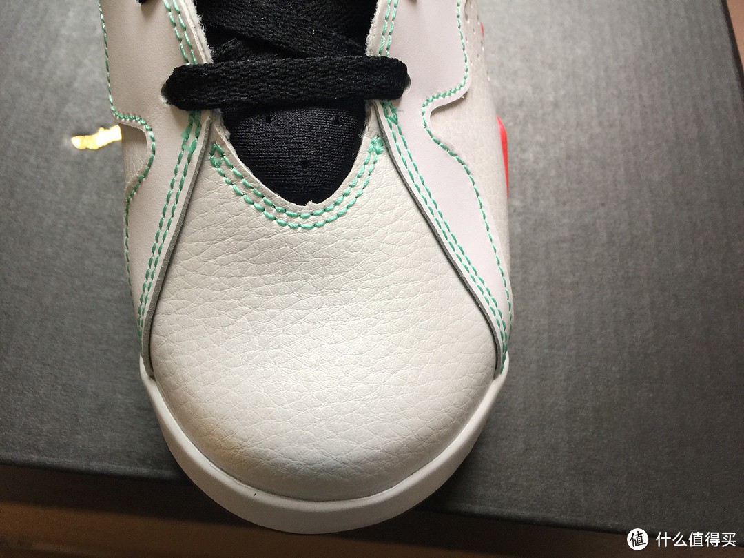 人生的第一双AJ：Air Jordan 7 Retro Verde GS 彩蛋 球鞋