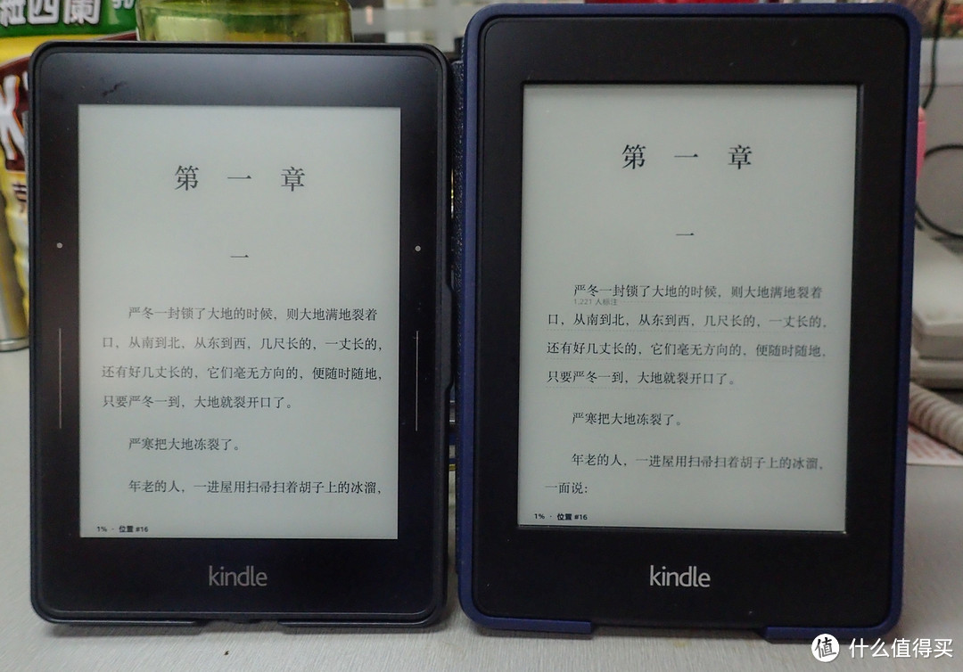 小晒Kindle voyage，含大量KV与KP2的对比