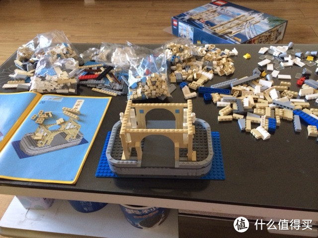 街景巨擘 无敌肉王：LEGO 乐高 Tower Bridge 伦敦桥 10214 施工报告