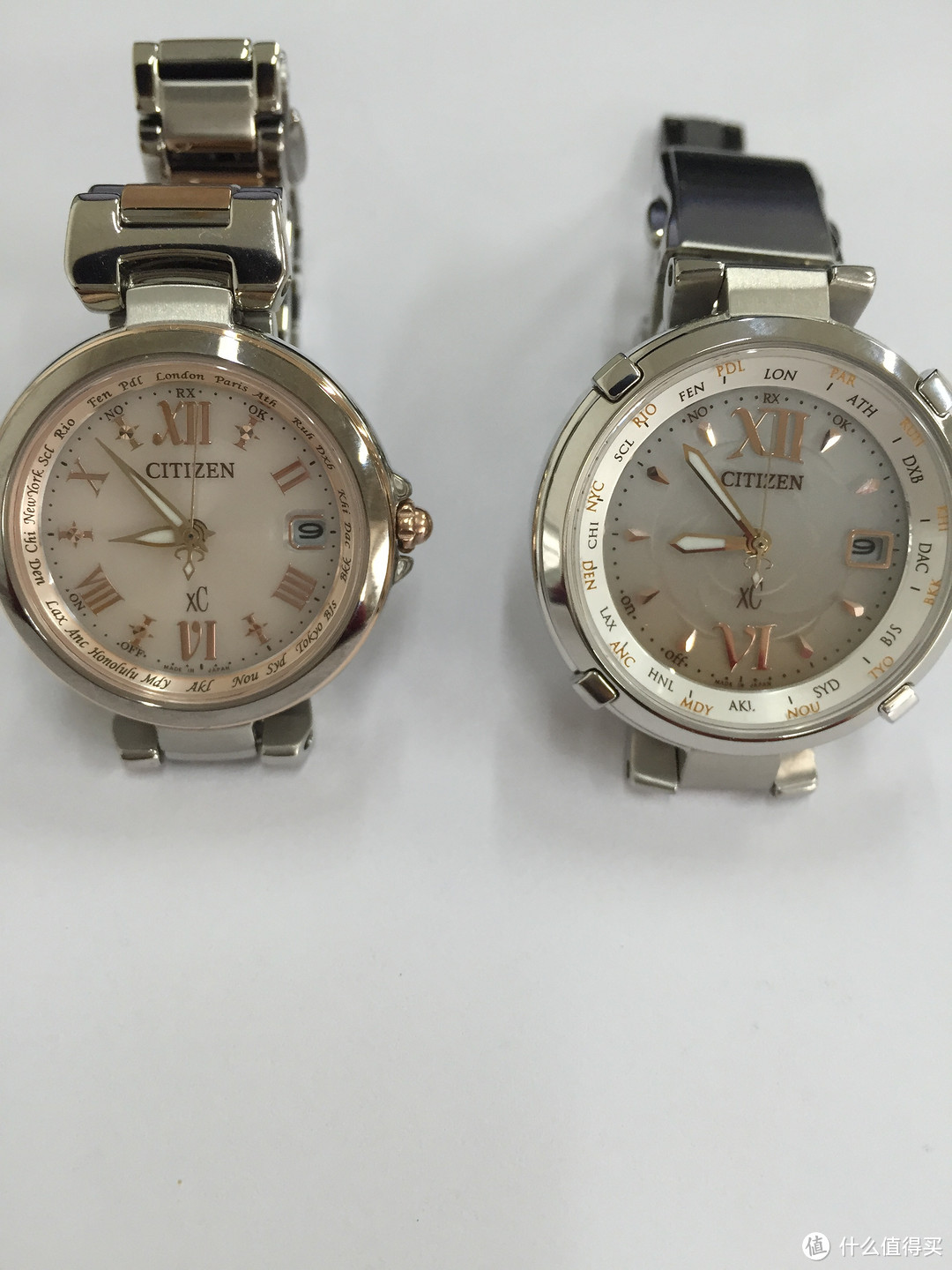 CITIZEN 西铁城 光动能电波女表EC1034-59W