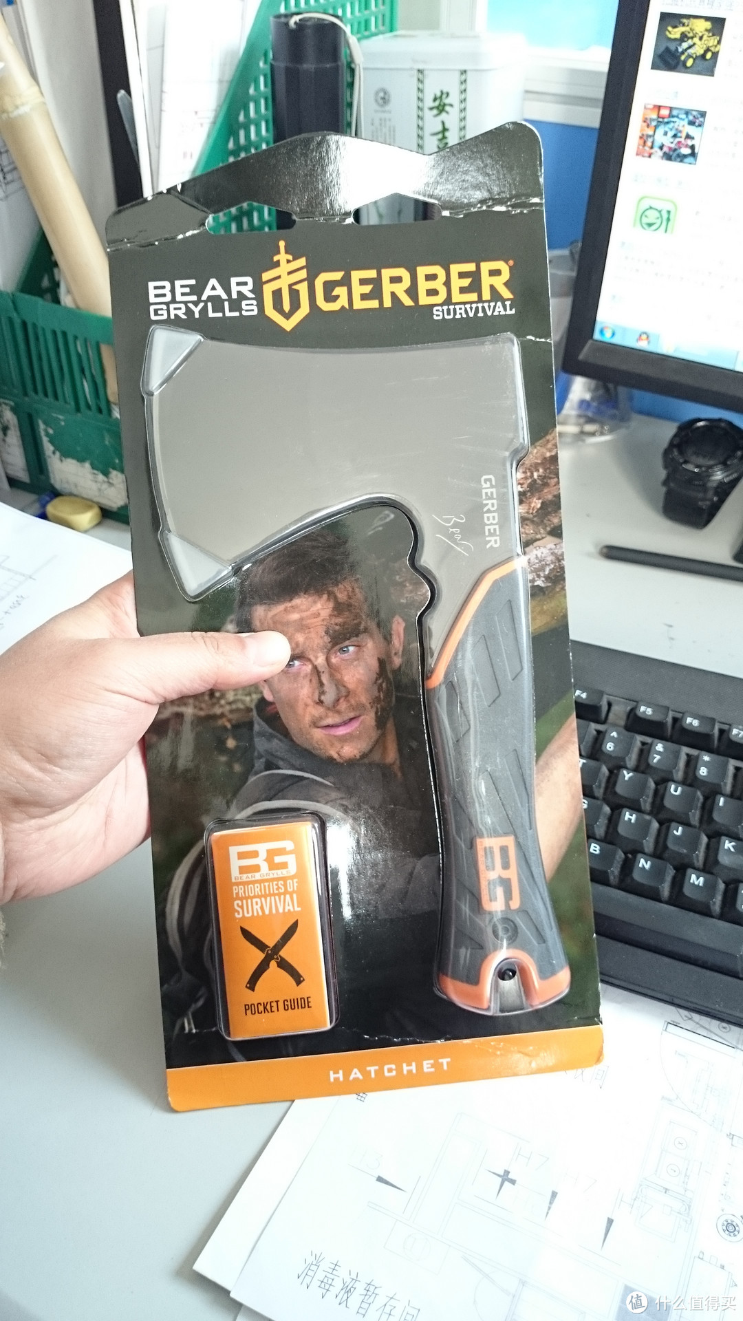 贝爷御用：GERBER 戈博 荒野求生短斧 31-002070Bear Grylls