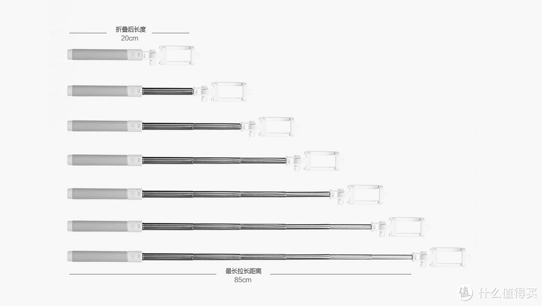 小米自拍杆 开箱试用